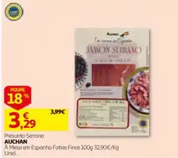 Auchan Presunto Serrano Auchan promoção