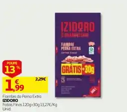 Auchan Fiambre da Perna Extra Izidoro promoção