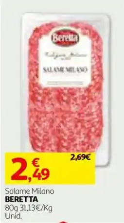 Auchan salame milano beretta promoção