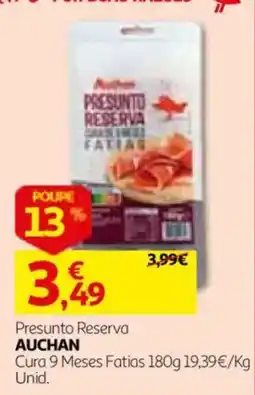 Auchan Presunto Reserva Auchan promoção
