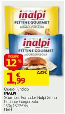Auchan Queijo Fundido Inalpi promoção