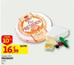 Auchan Queijo Brie President promoção