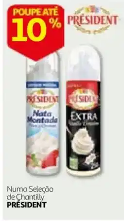 Auchan Numa Seleção de Chantilly Président promoção