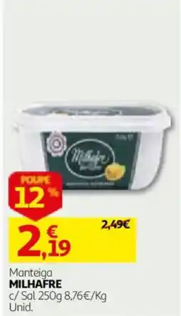 Auchan Manteiga milhafre promoção