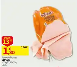 Auchan Peito de frango elpozo promoção