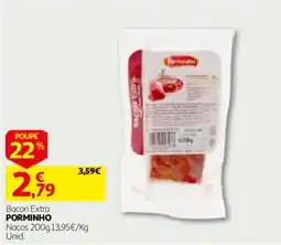 Auchan Bacon Extra Porminho promoção