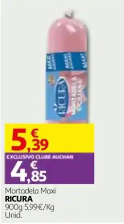 Auchan Mortadela Maxi Ricura promoção