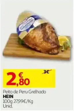 Auchan Peito de Peru Grelhado Hein promoção
