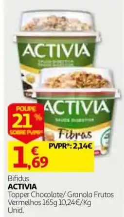 Auchan Bifidus activia promoção