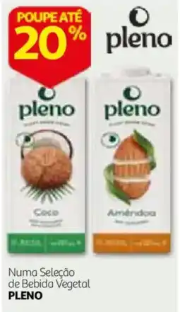 Auchan Bebida Vegetal Pleno promoção