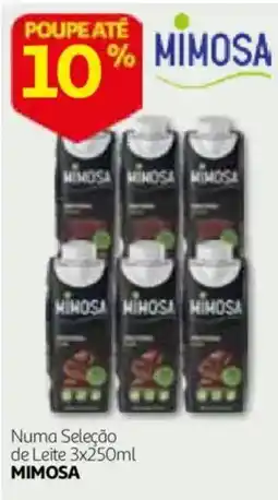Auchan Numa Seleção de Leite 3x250ml Mimosa promoção