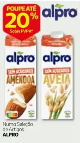 Auchan alpro sem açúcares amêndoa promoção