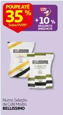 Auchan Café Moído Bellissimo promoção