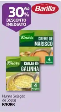 Auchan Numa seleção de sopas knorr promoção