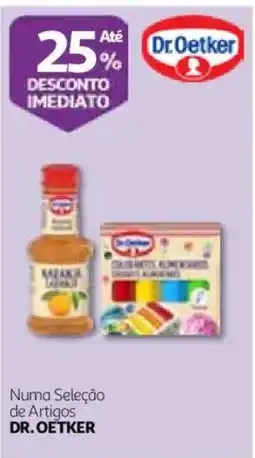 Auchan Numa seleção de artigos Dr. oetker promoção