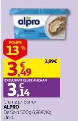 Auchan Creme p/ Barrar ALPRO promoção