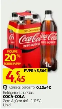 Auchan Coca-Cola Zero Açúcar promoção