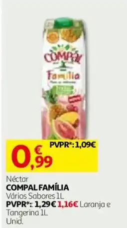 Auchan Néctar compal família promoção