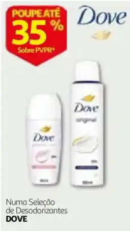 Auchan Dove desodorizantes promoção