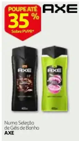 Auchan Numa Seleção de Geís de Banho Axe promoção