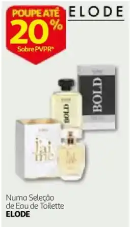 Auchan Elode numa seleção de eau de toilette promoção