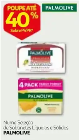 Auchan Sabonetes Líquidos e Sólidos Palmolive promoção