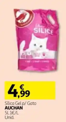 Auchan Silica gel p/ gato auchan promoção