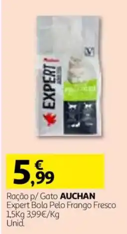 Auchan Ração p/ Gato Auchan promoção