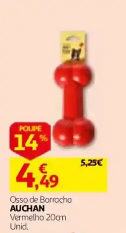 Auchan Osso de borracha auchan promoção