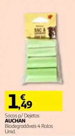 Auchan Sacos p/ Dejetos Auchan promoção