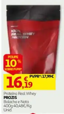 Auchan Proteína real whey prozis promoção