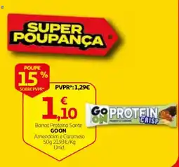 Auchan Barras Proteína Sante GOON promoção