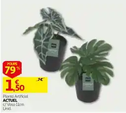 Auchan Planta Artificial C/Vaso promoção