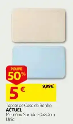 Auchan Tapete de Casa de Banho Actuel promoção