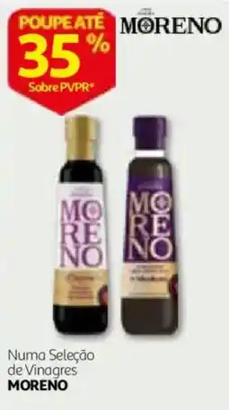 Auchan Numa Seleção de Vinagres Moreno promoção