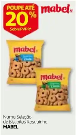 Auchan Numa Seleção de Biscoitos Rosquinha Mabel promoção