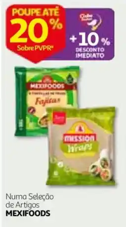 Auchan Mission Wraps promoção