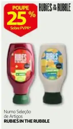 Auchan rubies in the rubble promoção