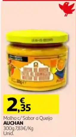 Auchan Molho c/ Sabor a Queijo Auchan promoção