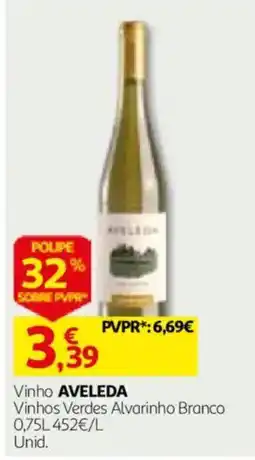 Auchan Vinho AVELEDA promoção