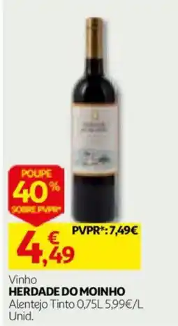 Auchan Vinho herdale do moinho promoção