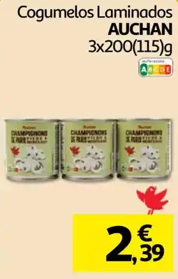 Auchan Cogumelos Laminados Auchan promoção