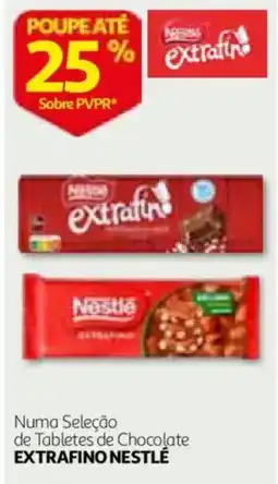 Auchan tabletes de chocolate extrafino nestlé promoção