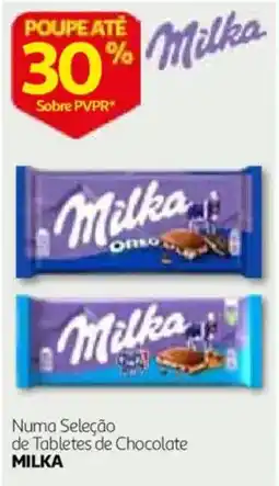 Auchan milka tabletes de chocolate promoção