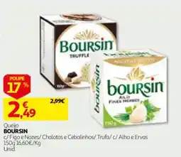 Auchan Queijo Boursin promoção