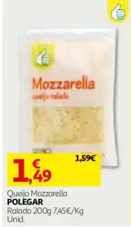 Auchan Queijo Mozzarella Polegar promoção