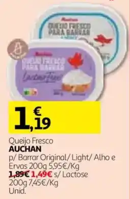 Auchan Queijo fresco auchan promoção