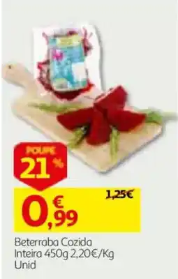 Auchan Beterraba Cozida promoção