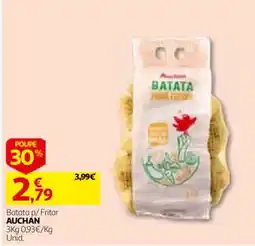 Auchan Batata p/ Fritar Auchan promoção