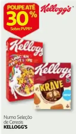 Auchan Numa Seleção de Cereais Kellogg's promoção